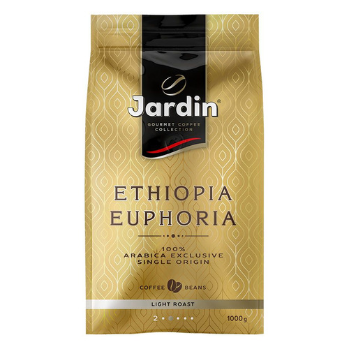 

Кофе зерновой JARDIN Ethiopia Euphoria, легкая обжарка, 1000 гр [1346-06], Ethiopia Euphoria