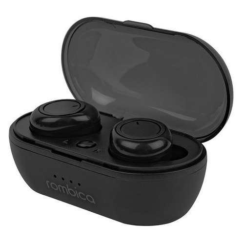 

Гарнитура ROMBICA Mysound Air, Bluetooth, вкладыши, черный [bt-h029], Mysound Air