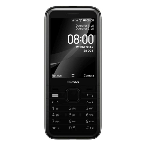 Сотовый телефон Nokia 8000 4G, черный