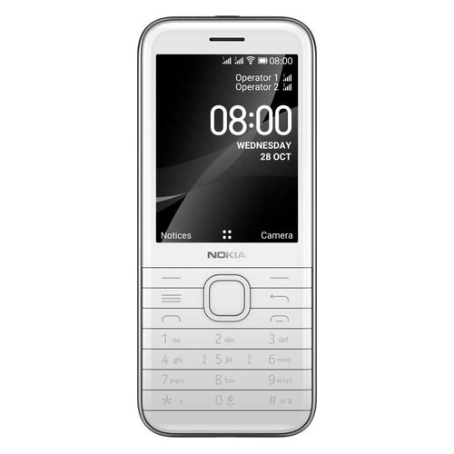 Сотовый телефон Nokia 8000 4G, белый