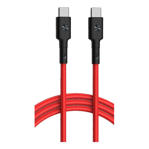 фото Кабель xiaomi zmi, usb type-c (m), usb type-c (m), 1м, красный [al303 red]