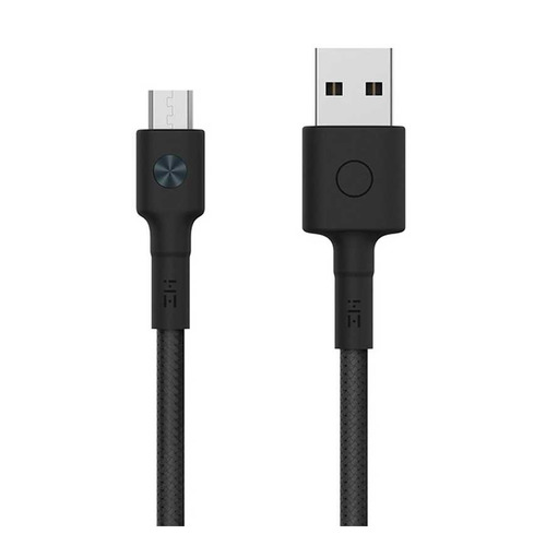 фото Кабель xiaomi zmi micro, usb a(m), micro usb b (m), 1м, черный [al603 black]