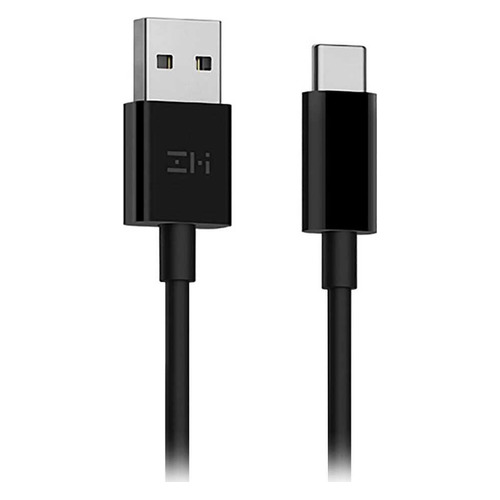 

Кабель Xiaomi ZMI AL705, USB Type-C (m) - USB (m), 1м, 5A, черный, ZMI AL705