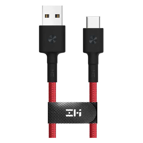 фото Кабель xiaomi zmi, usb a(m), usb type-c (m), 1м, красный [al401 red]