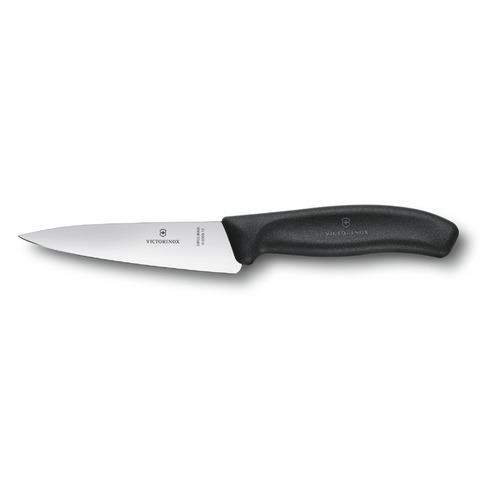 фото Нож кухонный victorinox swiss classic (6.8003.12g) стальной разделочный лезв.120мм прямая заточка че
