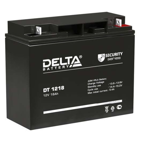 

Аккумуляторная батарея для ИБП Delta DT 1218 12В, 18Ач, DT 1218