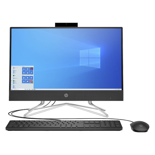 фото Моноблок hp 22-df1007ur, 21.5", intel core i3 1115g4, 4гб, 1000гб, intel uhd graphics, windows 10, черный [2s7p8ea]