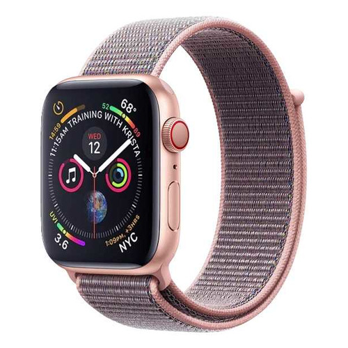 

Ремешок DF iNylonBand-01 для Apple Watch Series 3/4/5/6/SE розовое золото (DF INYLONBAND-01), iNylonBand-01