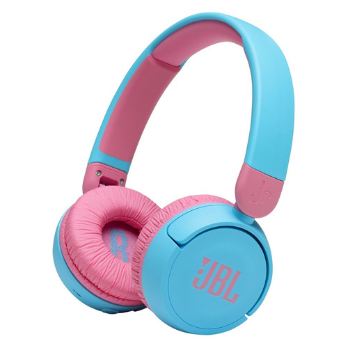 

Гарнитура JBL JR 310 BT, Bluetooth, накладные, синий/розовый [jbljr310btblu], JR 310 BT