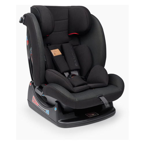 

Автокресло детское HAPPY BABY SANDEX, 0/1/2/3, от 0 до 12 лет, черный, SANDEX
