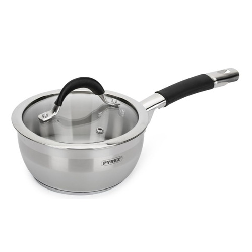 

Ковш PYREX Classic Touch CT14APX/E006, 1л, с крышкой, стальной, CT14APX/E006