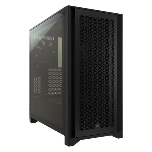

Корпус ATX CORSAIR 4000D Airflow TG, Midi-Tower, без БП, черный [cc-9011200-ww], 4000D Airflow TG