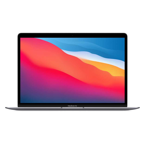 

Ноутбук APPLE MacBook Air M1 13.3", IPS, Apple M1 16ГБ, 256ГБ SSD, Mac OS, Z1240004P, серый космос, Z1240004P