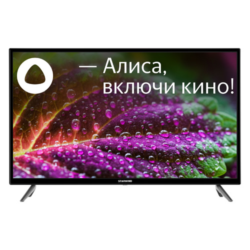 

Телевизор StarWind SW-LED32SB300, Яндекс.ТВ, 32", HD READY, Черный, SW-LED32SB300