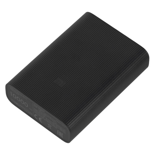 фото Внешний аккумулятор (power bank) xiaomi mi power bank 3 ultra compact, 10000мaч, черный [bhr4412gl]