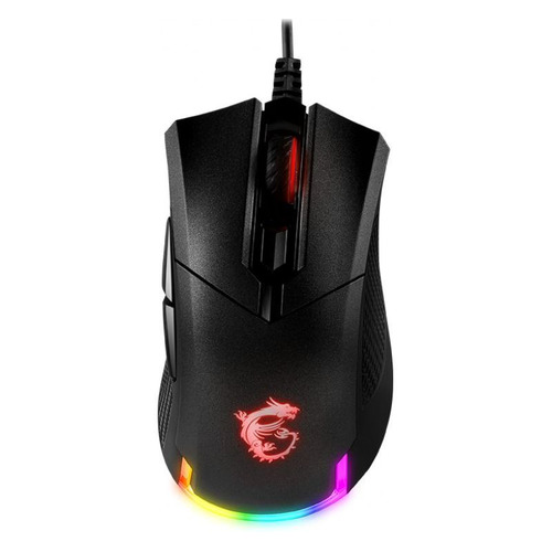 

Мышь MSI Clutch GM50, игровая, оптическая, проводная, USB, черный [s12-0401770-pa3], Clutch GM50