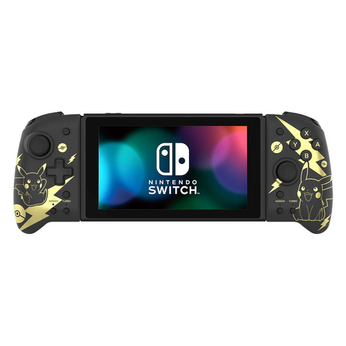 

Беспроводной контроллер HORI Split Pad Pro (Pikachu Black & Gold) для Nintendo Switch, черный [hr204/nsw-295u], Split Pad Pro (Pikachu Black & Gold)