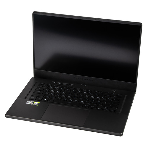 фото Ноутбук asus rog zephyrus g15 ga503qm-hq095, 15.6", ips, amd ryzen 7 5800hs 2.8ггц, 16гб, 512гб ssd, nvidia geforce rtx 3060 для ноутбуков - 6144 мб, noos, 90nr04x2-m02620, серый