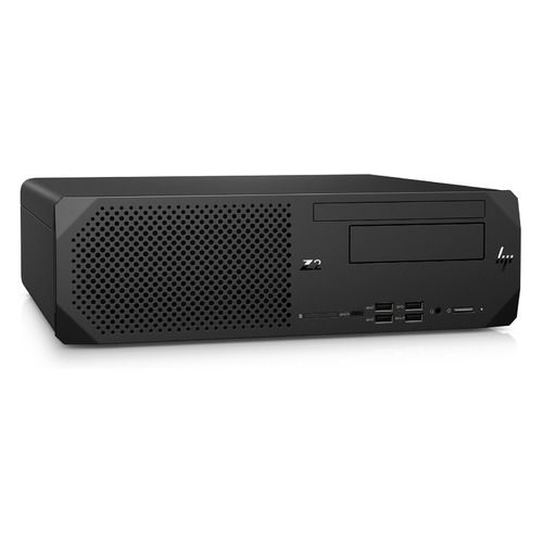 фото Рабочая станция hp z2 g5, intel core i7 10700, ddr4 8гб, 512гб(ssd), intel uhd graphics 630, dvd-rw, cr, windows 10 professional, черный [259h6ea]