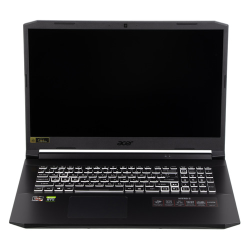 

Ноутбук Acer Nitro 5 AN517-41-R6T6, 17.3", IPS, AMD Ryzen 5 5600H 3.3ГГц, 8ГБ, 512ГБ SSD, NVIDIA GeForce RTX 3060 для ноутбуков - 6144 Мб, Windows 10, NH.QARER.004, черный, AN517-41-R6T6