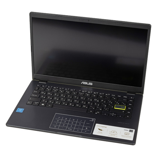 фото Ноутбук asus vivobook e410ma-eb008t, 14", ips, intel celeron n4020 4гб, 64гб ssd, uma , windows 10, 90nb0q11-m18300, черный