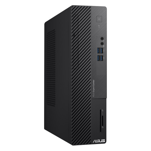 фото Компьютер asus d500sa-310100096r, intel core i3 10100, 8гб, 256гб(ssd), intel, windows 10 professional, черный [90pf0231-m09430]