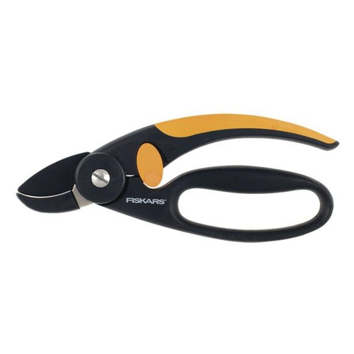 фото Секатор контактный fiskars p43 черный/желтый (1001535)