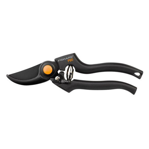 фото Секатор плоскостной fiskars p90 черный/желтый (1001530)