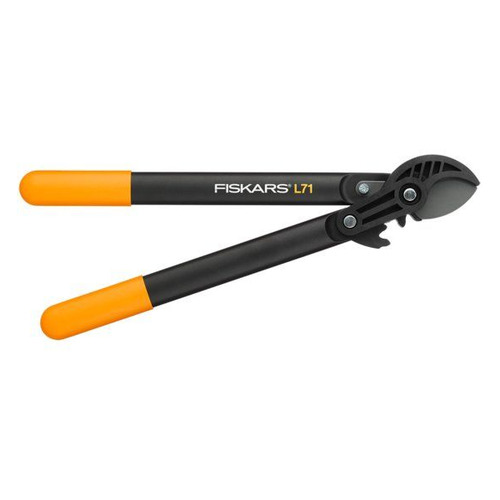 фото Сучкорез контактный fiskars powergear l71 малый черный/оранжевый (1001556)