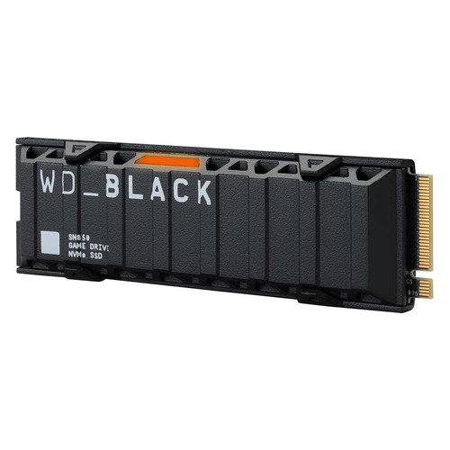 SSD накопитель WD Black SN850 WDS100T1XHE 1ТБ, M.2 2280, PCI-E 4.0 x4, NVMe