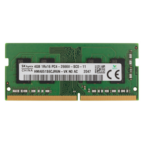 фото Модуль памяти hynix hma851s6cjr6n-vkn0 ddr4 - 4гб 2666, so-dimm, oem