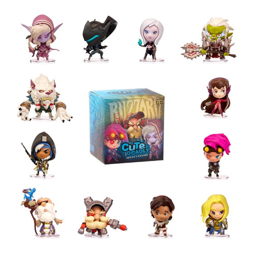 

Фигурка Blizzard Cute But Deadly Blindbox Серия 4 пластмасса/ПВХ (B62928) (15+), Blindbox Серия 4