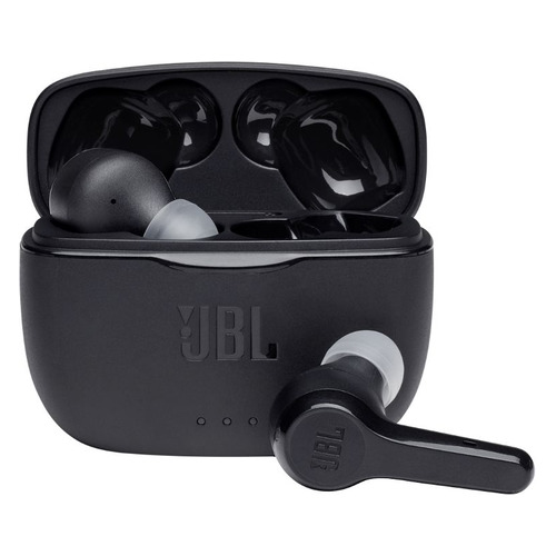 фото Гарнитура jbl t215 tws, bluetooth, вкладыши, черный [jblt215twsblk]