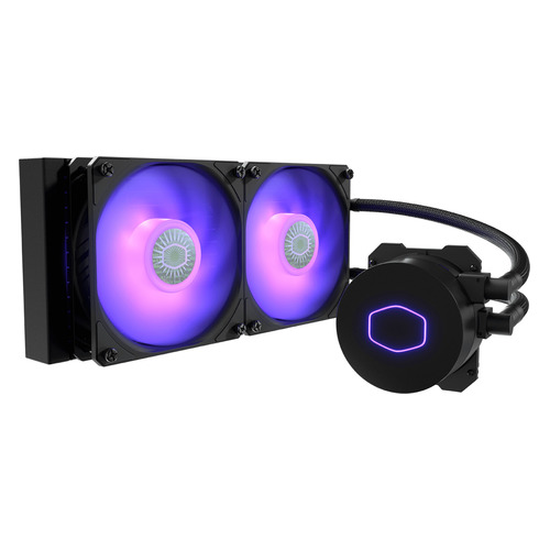 фото Устройство охлаждения(кулер) cooler master watercooler ml240l v2 rgb, 120мм, ret