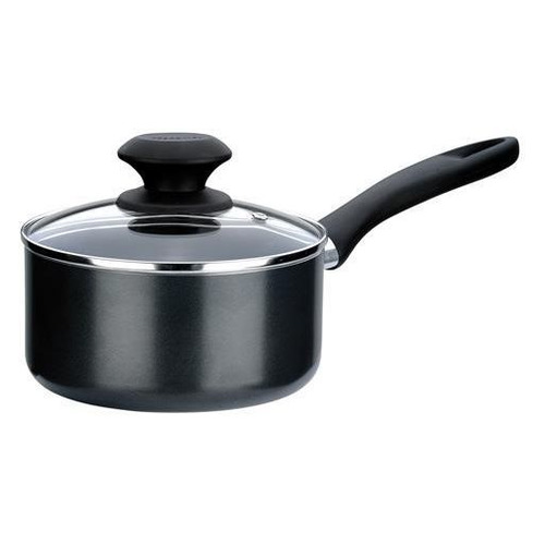 

Ковш TESCOMA Presto 594914, 1л, с крышкой, черный, 594914