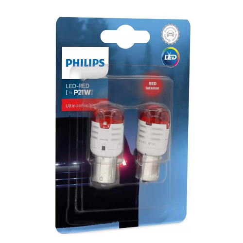 фото Лампа автом.светодио. philips 11498u30rb2 p21w 12в 1.75вт (упак.:2шт)