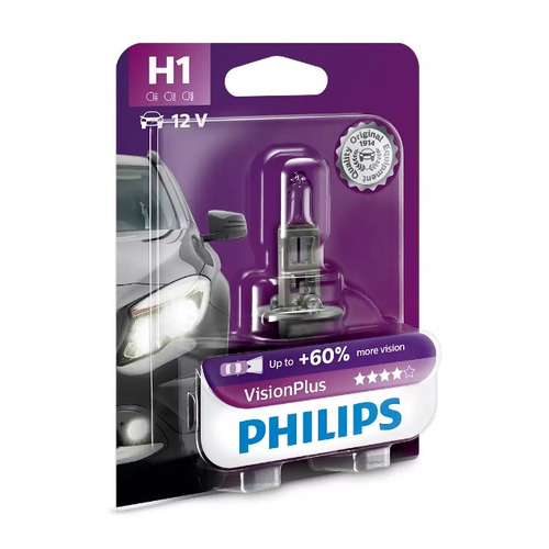 фото Лампа автом.галог. philips 12258vpb1 h1 12в 55вт (упак.:1шт)