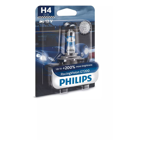 фото Лампа автомобильная галогенная philips 12342rgtb1, h4, 12в, 60вт, 1шт