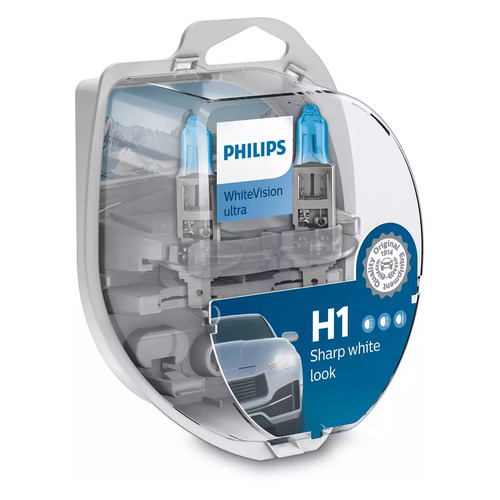 фото Лампа автом.галог. philips 12258wvusm h1 12в 55вт (упак.:2шт)