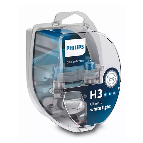 фото Лампа автом.галог. philips 12336dvs2 h3 12в 55вт (упак.:2шт)