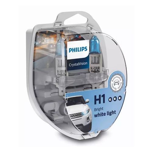 фото Лампа автомобильная галогенная philips 12258cvsm, h1, 12в, 55вт, 2шт