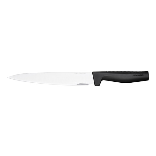 фото Нож кухонный fiskars hard edge (1051760) стальной разделочный лезв.216мм прямая заточка черный