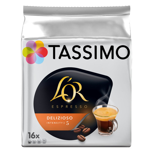 фото Кофе капсульный tassimo l'or espresso delizioso, капсулы, совместимые с кофемашинами tassimo®, 5, 5х [8052185]