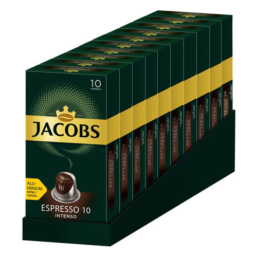 фото Кофе капсульный jacobs monarch espresso 10 intenso, капсулы, совместимые с кофемашинами nespresso®, 10, 10х [8052286]