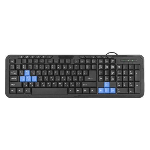 

Клавиатура Defender HM-430, USB, черный [45430], HM-430