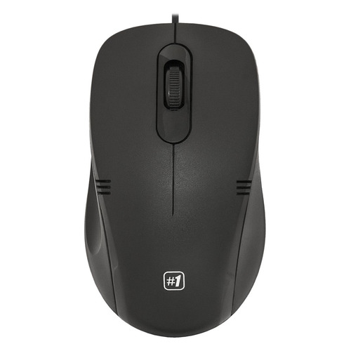 

Мышь Defender MM-930, оптическая, проводная, USB, черный [52930], MM-930