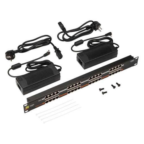 

Патч-панель Lanmaster POE (LAN-PP16-POE/A2) 19" 1U 16xRJ45 кат.5e, POE