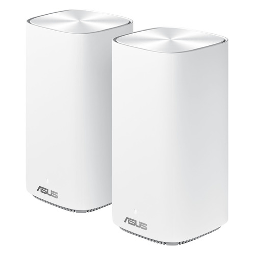 фото Бесшовный mesh роутер asus zenwifi cd6, белый, 2 шт. в комплекте [cd6(2-pk)]