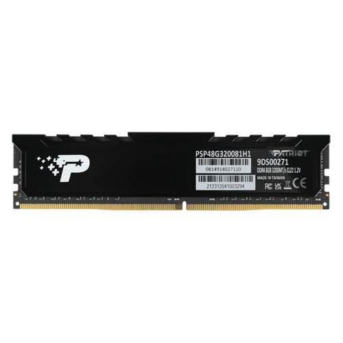 фото Модуль памяти patriot signature psp48g320081h1 ddr4 - 8гб 3200, dimm, ret