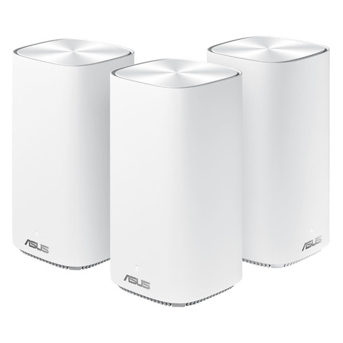 фото Бесшовный mesh роутер asus zenwifi cd6, белый, 3 шт. в комплекте [cd6(3-pk)]